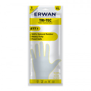 ERWAN™ Rubber Flocklined Gloves Tropicolor Polychloroprene, ETT1